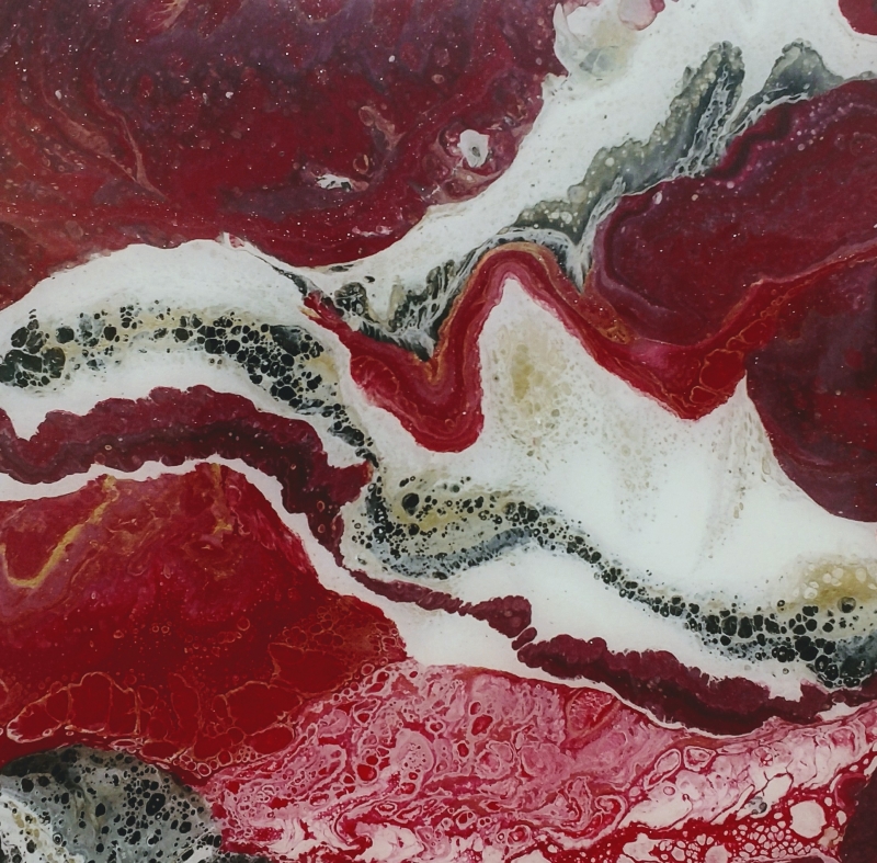 red 1 by artist lacy husmann